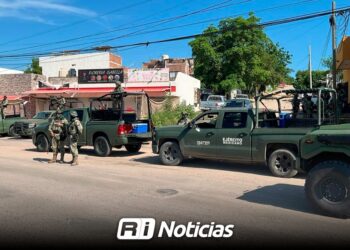 Cae joven armado en Culiacán durante operativo militar; conducía un auto con reporte de robo