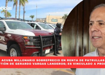 Fiscalía acusa millonario sobreprecio en renta de patrullas durante gestión de Gerardo Vargas Landeros; es vinculado a proceso