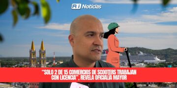 “Solo 2 de 15 comercios de scooters trabajan con licencia”, revela Oficialía Mayor