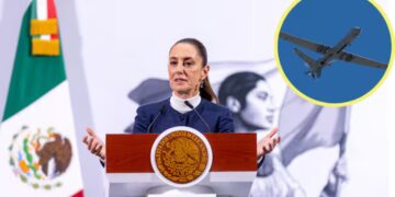 Sheinbaum afirma que no hay “Preocupación adicional” por drones de cárteles en la frontera con EE.UU.