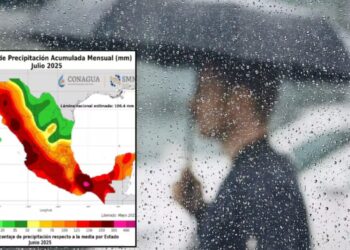 Pronóstico del clima en México para hoy 5 de julio, ¿En qué estados habrá lluvias?