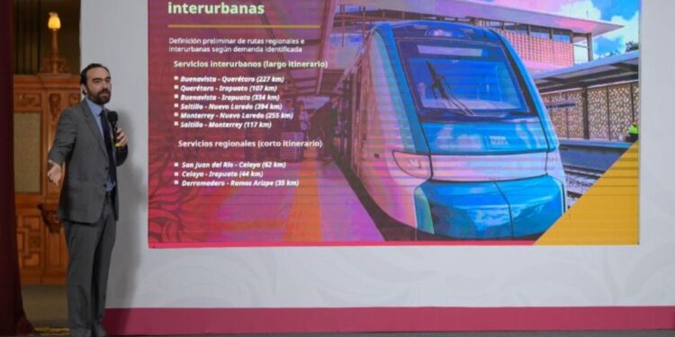 Avanza construcción de nuevas rutas de trenes en México