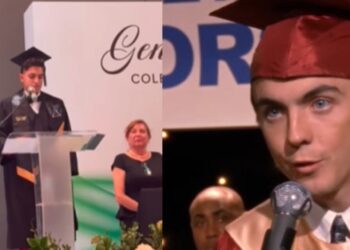 Estudiante repite discurso de Malcolm el de en medio en graduación y se vuelve viral