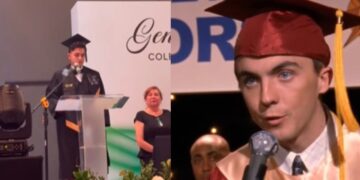 Estudiante repite discurso de Malcolm el de en medio en graduación y se vuelve viral