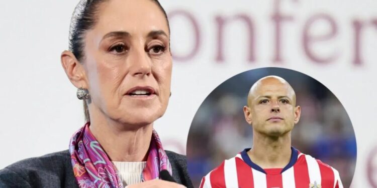 “Le falta mucho que aprender”: Sheinbaum tras dichos de ‘Chicharito’ Hernández sobre las mujeres