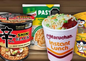 Alto consumo de sopas instantáneas al día