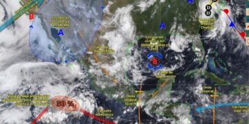 Monzón mexicano y onda tropical desatarán lluvias fuertes hoy 10 de julio, ¿Qué estados serán afectados?