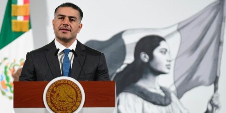 Omar García Harfuch expone resultados de Estrategia Nacional contra la Extorsión