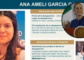 Claudia Sheinbaum pide apoyar en la búsqueda de Ana Amelí, joven de 19 años desaparecida en Ajusco