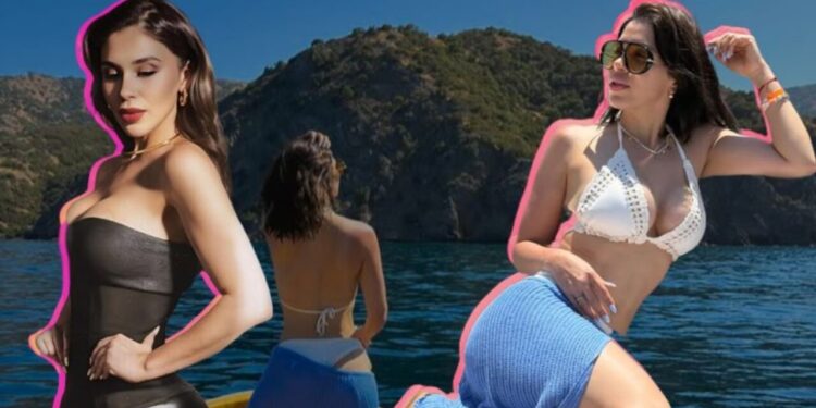 Emma Coronel impone los bikinis y faldas largas como la tendencia más chic para las vacaciones de verano 2025