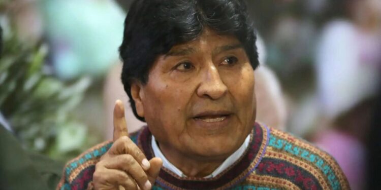 Evo Morales acusa a EE.UU. de definir el escenario electoral en Bolivia