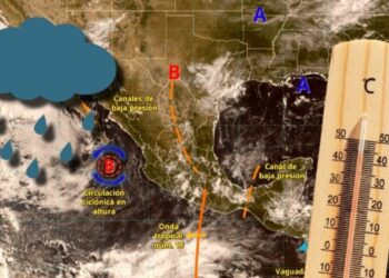 Monzón mexicano y onda tropical 13: Intensas Lluvias y altas temperaturas, así será el clima en México del 21 al 24 de julio