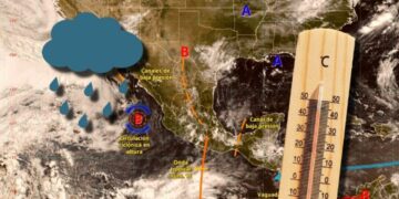 Monzón mexicano y onda tropical 13: Intensas Lluvias y altas temperaturas, así será el clima en México del 21 al 24 de julio