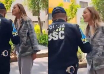 “Mi propósito es reflexionar”: ‘Lady Racista’ se disculpa por insultar a policía de la CDMX