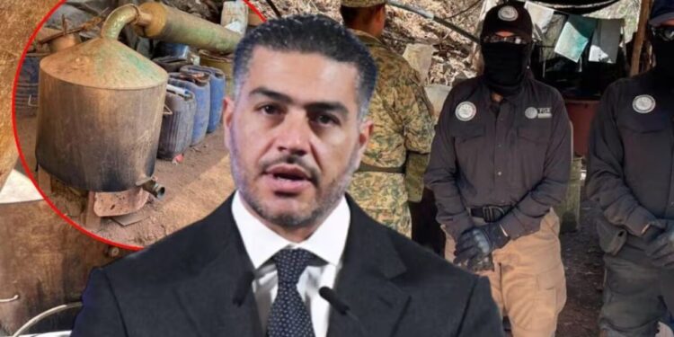 Destruyen mil 168 narcolaboratorios desde el 1 de octubre, cifra sin precedentes, destaca Omar García Harfuch