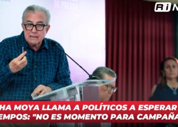 Rocha Moya llama a políticos a esperar los tiempos: “No es momento para campañas”