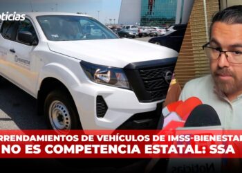 Arrendamientos de vehículos de IMSS-Bienestar no es competencia estatal: SSA
