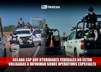 Aclara SSP que autoridades federales no están obligadas a informar sobre operativos especiales