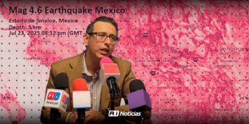 Se registra sismo de magnitud 4.6 en Culiacán; expertos llaman a fortalecer la cultura sísmica en Sinaloa