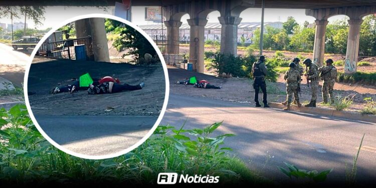 Hallan a tres ejecutados y un herido bajo el Puente de Culiacán