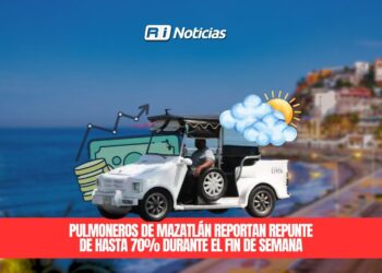 Pulmoneros de Mazatlán reportan repunte de hasta 70% durante el fin de semana