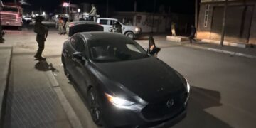 Grupo Interinstitucional asegura vehículo robado y municiones en Escuinapa