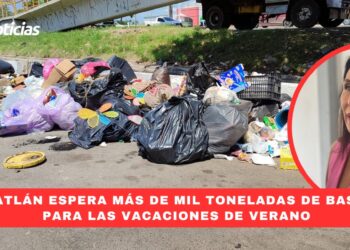 Mazatlán espera más de mil toneladas de basura para las vacaciones de verano