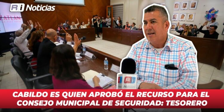 Cabildo es quien aprobó el recurso para el Consejo Municipal de Seguridad: Tesorero