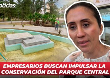 Empresarios buscan impulsar la conservación del Parque Central