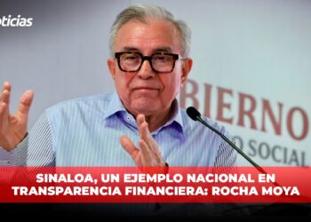 Sinaloa, un ejemplo nacional en transparencia financiera: Rocha Moya