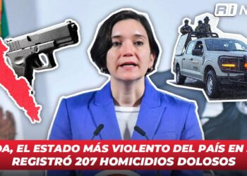 Sinaloa, el estado más violento del país en junio: registró 207 homicidios dolosos