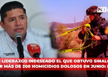 Un liderazgo indeseado el que obtuvo Sinaloa por más de 200 homicidios dolosos en junio: PRI
