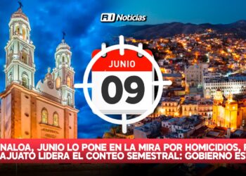 En Sinaloa, Junio lo pone en la mira por homicidios, pero Guanajuato lidera el conteo semestral: Gobierno estatal