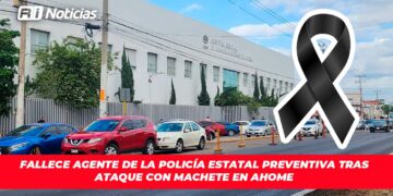 Fallece agente de la Policía Estatal Preventiva tras ataque con machete en Ahome