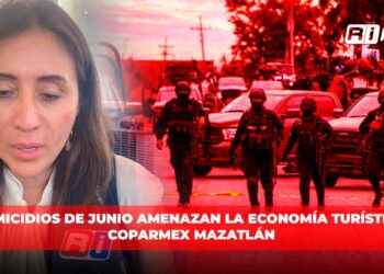 Homicidios de junio amenazan la economía turística: Coparmex Mazatlán