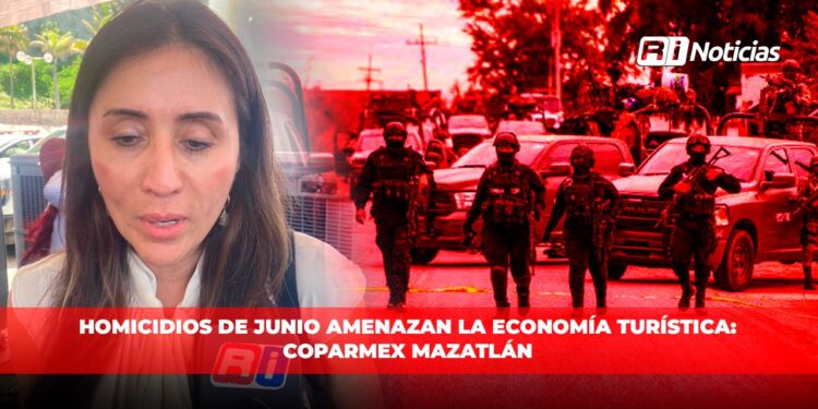Homicidios de junio amenazan la economía turística: Coparmex Mazatlán