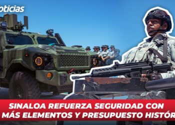 Sinaloa refuerza seguridad con 500 más elementos y presupuesto histórico