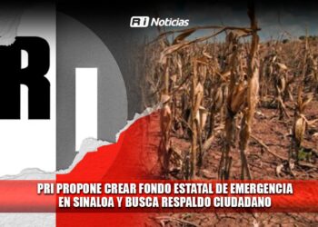 PRI propone crear fondo estatal de emergencia en Sinaloa y busca respaldo ciudadano