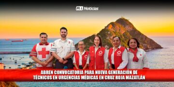 Abren convocatoria para nueva generación de Técnicos en Urgencias Médicas en Cruz Roja Mazatlán