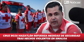Cruz Roja Mazatlán refuerza medidas de seguridad tras hechos violentos en Sinaloa