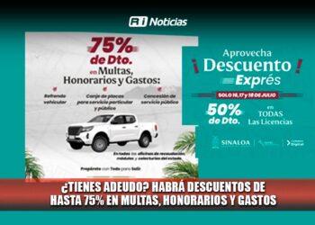 ¿Tienes adeudo? Habrá descuentos de hasta 75% en multas, honorarios y gastos