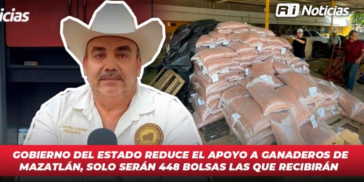 Gobierno del Estado reduce el apoyo a ganaderos de Mazatlán solo fue 448 bolsas las que recibirán
