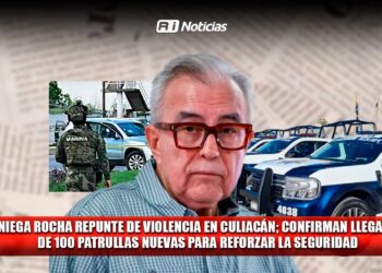 Niega Rocha repunte de violencia en Culiacán; confirman llegada de 100 patrullas nuevas para reforzar la seguridad