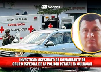 Investigan asesinato de comandante de grupo especial de la Policía Estatal en Culiacán