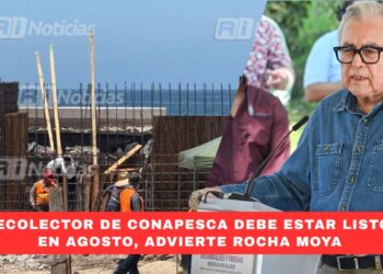 Recolector de Conapesca debe estar listo en agosto, advierte Rocha Moya