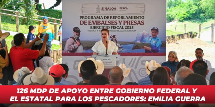 126 mdp de apoyo entre gobierno federal y el estatal para los pescadores: Emilia Guerra