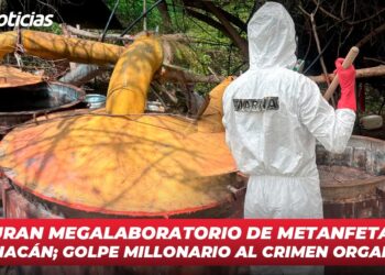 Aseguran megalaboratorio de metanfetamina en Culiacán; golpe millonario al crimen organizado