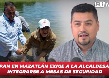 PAN en Mazatlán exige a la alcaldesa integrarse a mesas de seguridad