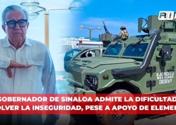 El Gobernador de Sinaloa admite la dificultad de resolver la inseguridad, pese a apoyo de elementos