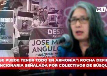 “No se puede tener todo en armonía”: Rocha defiende a funcionaria señalada por colectivos de búsqueda